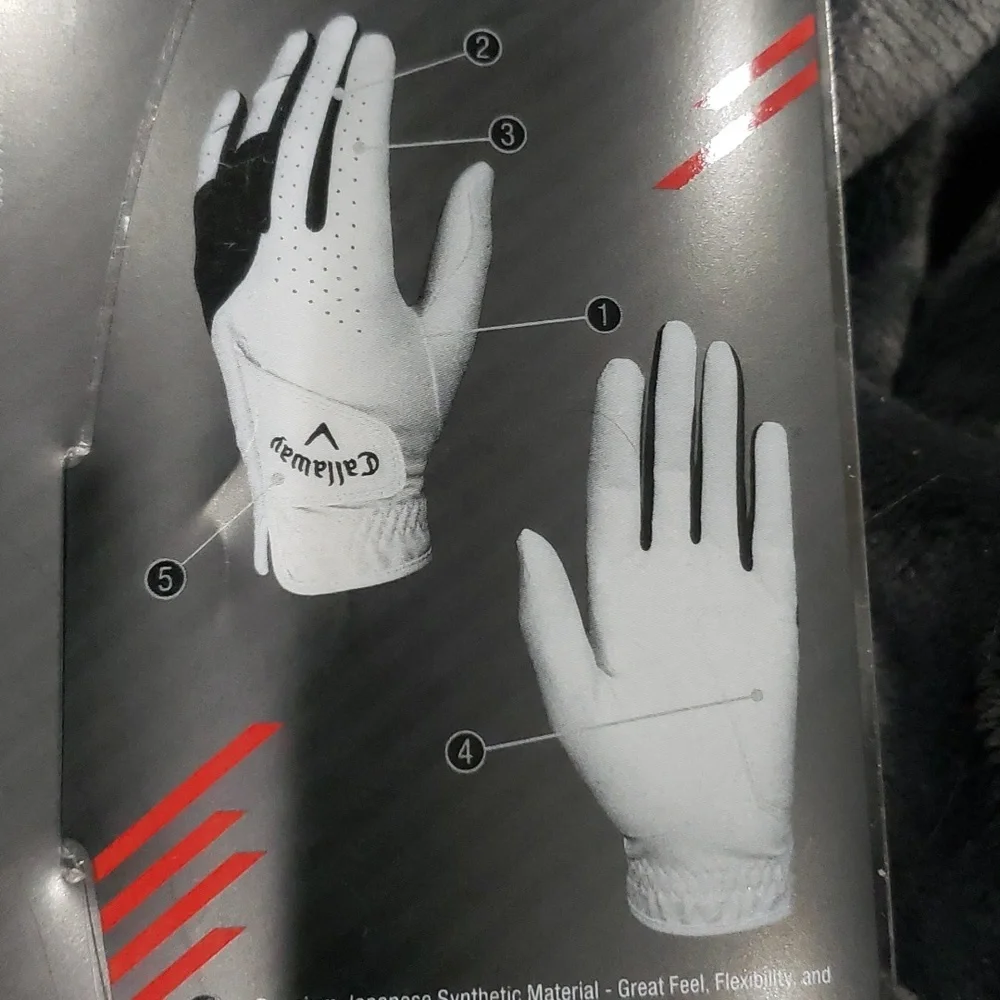 Callaway X Junior JM Regular Left Golf Glove NWT